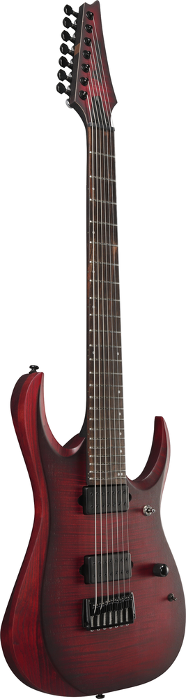 Ibanez RGD721FA 7-String Electric Guitar - Stained Wine Red Burst Flat