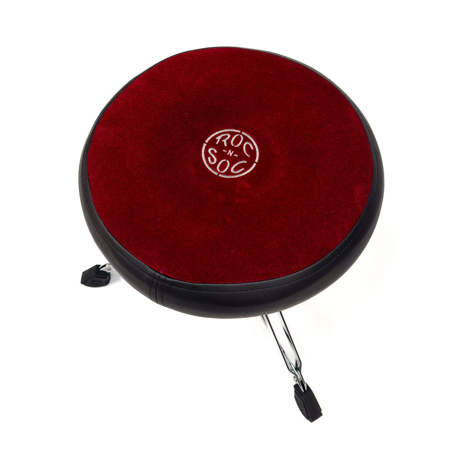 Roc-N-Soc Drum Throne - Nitro Rider w/ Round RED seat (NRRR)