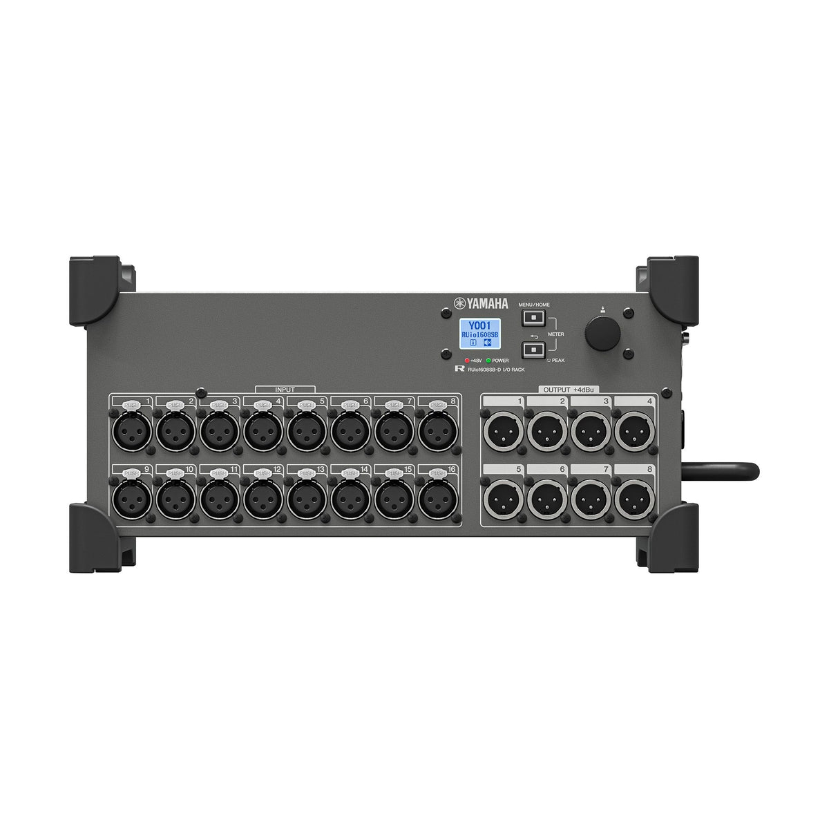 Yamaha RUio1608SB-D Dante stage box 16 in 8 out