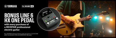 Yamaha Revstar Gen2 Professional - Free Line 6 HX One!