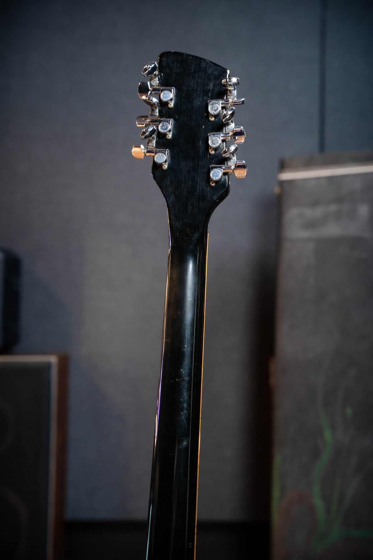 Rickenbacker 620/12 12-String w/Original Case - JetGlo (Black) - Pre-Owned