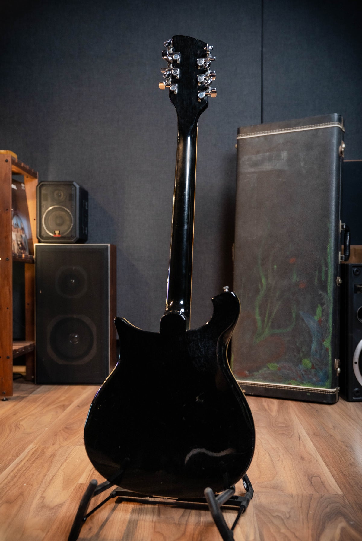 Rickenbacker 620/12 12-String w/Original Case - JetGlo (Black) - Pre-Owned