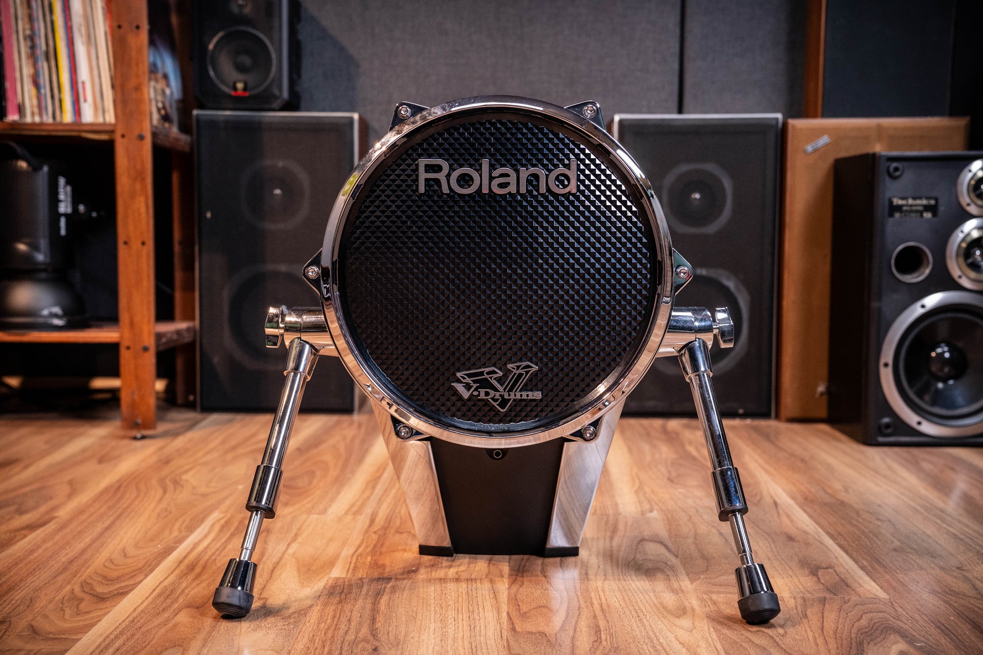 Roland KD140 14" Kick Drum Trigger Pad - Black Chrome - Pre-Owned