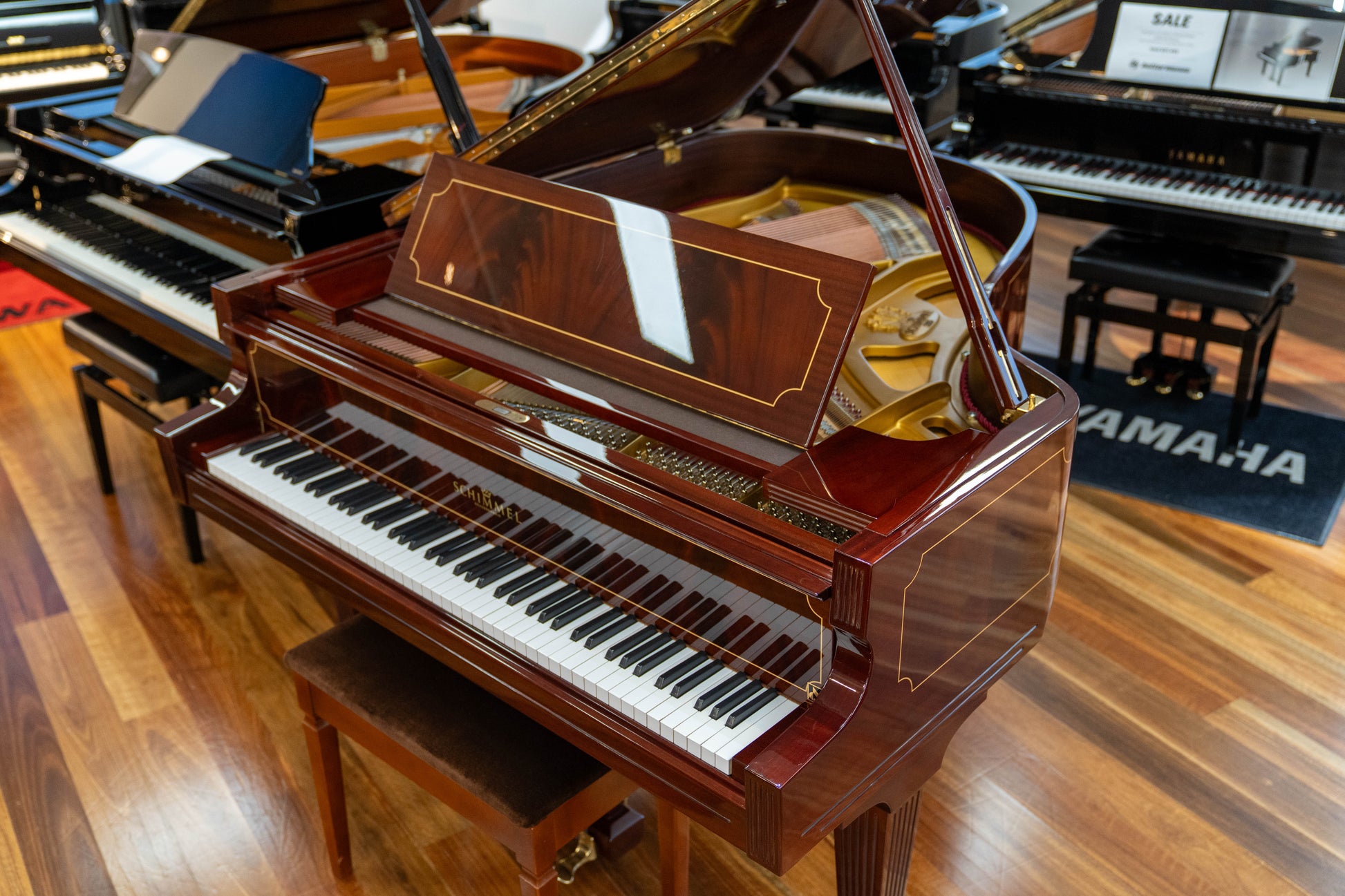 Schimmel Empire 174 Cm Grand Piano Mahogany Polish - Pre-Owned