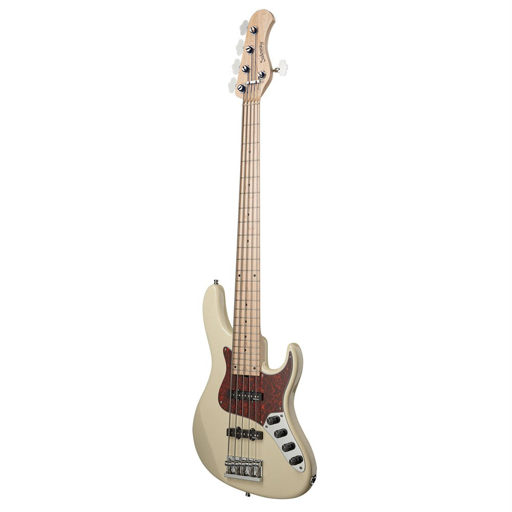 Sadowsky Metro Line 24 Fret Vintage J Ash 5-String - Olympic White High Polish