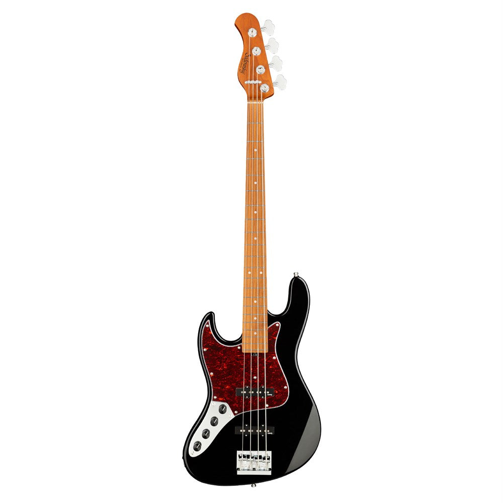 Sadowsky Metro Express 21 Fret Vintage JJ Bass 4-String Bass - Solid Black High Polish - Left-Handed