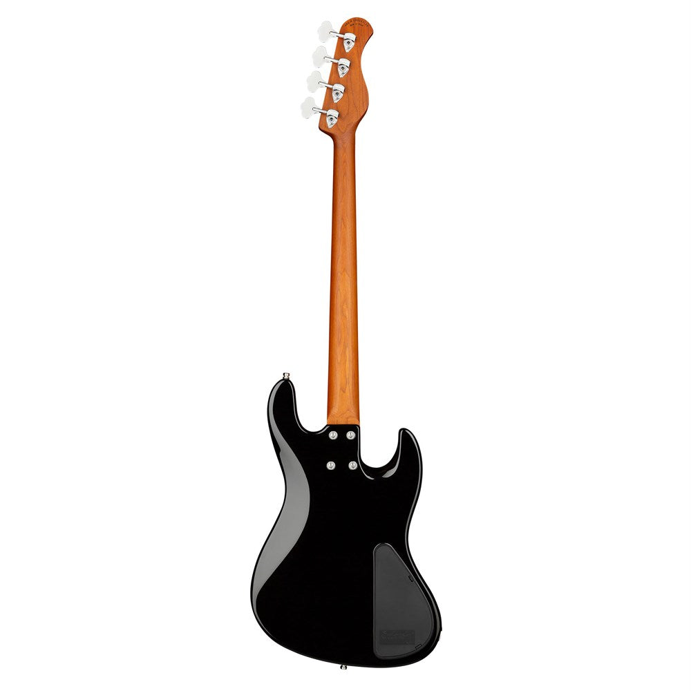 Sadowsky Metro Express 21 Fret Vintage JJ Bass 4-String Bass - Solid Black High Polish - Left-Handed