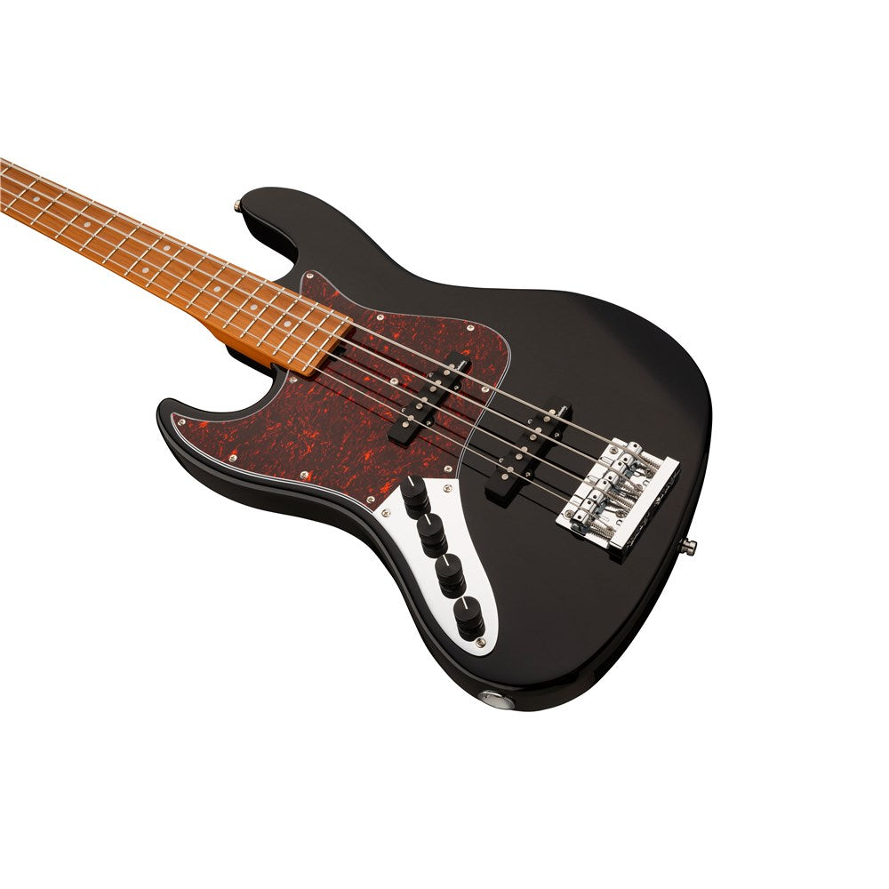 Sadowsky Metro Express 21 Fret Vintage JJ Bass 4-String Bass - Solid Black High Polish - Left-Handed