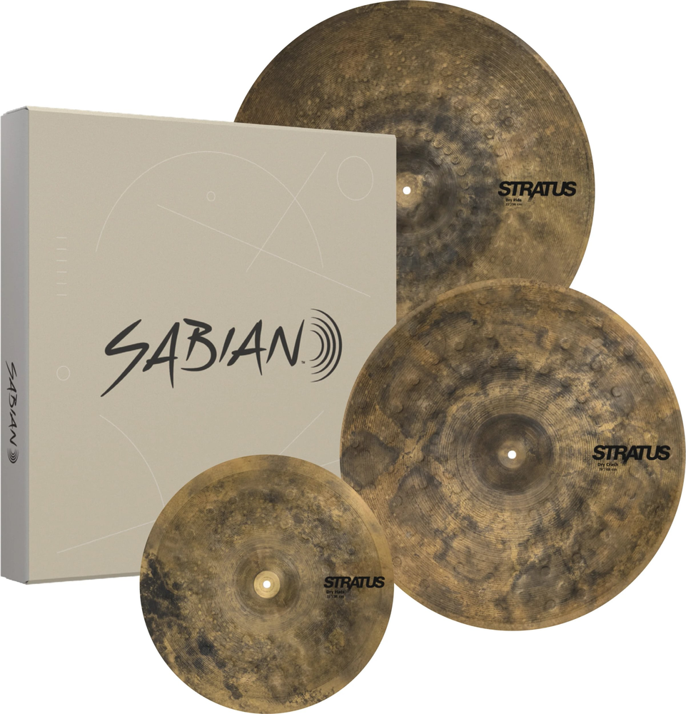 Sabian SD5005 Stratus Dry Performance Set (15HH / 19CR / 22R)