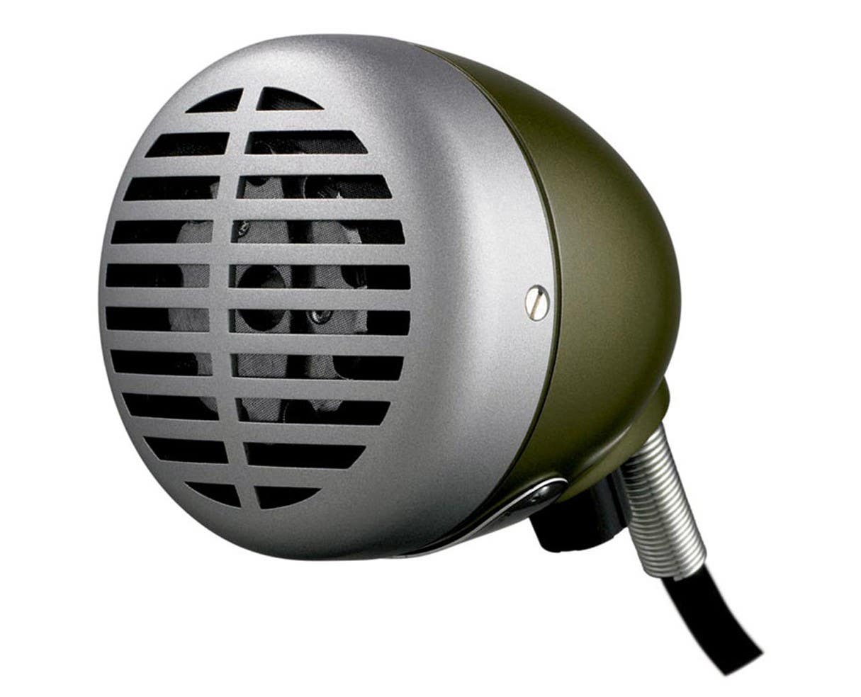 Shure 520DX Green Bullet Harmonica Microphone (520-DX)