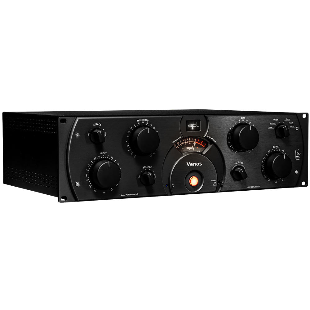 SPL VENOS Stereo Bus Compressor - Black | Better Music