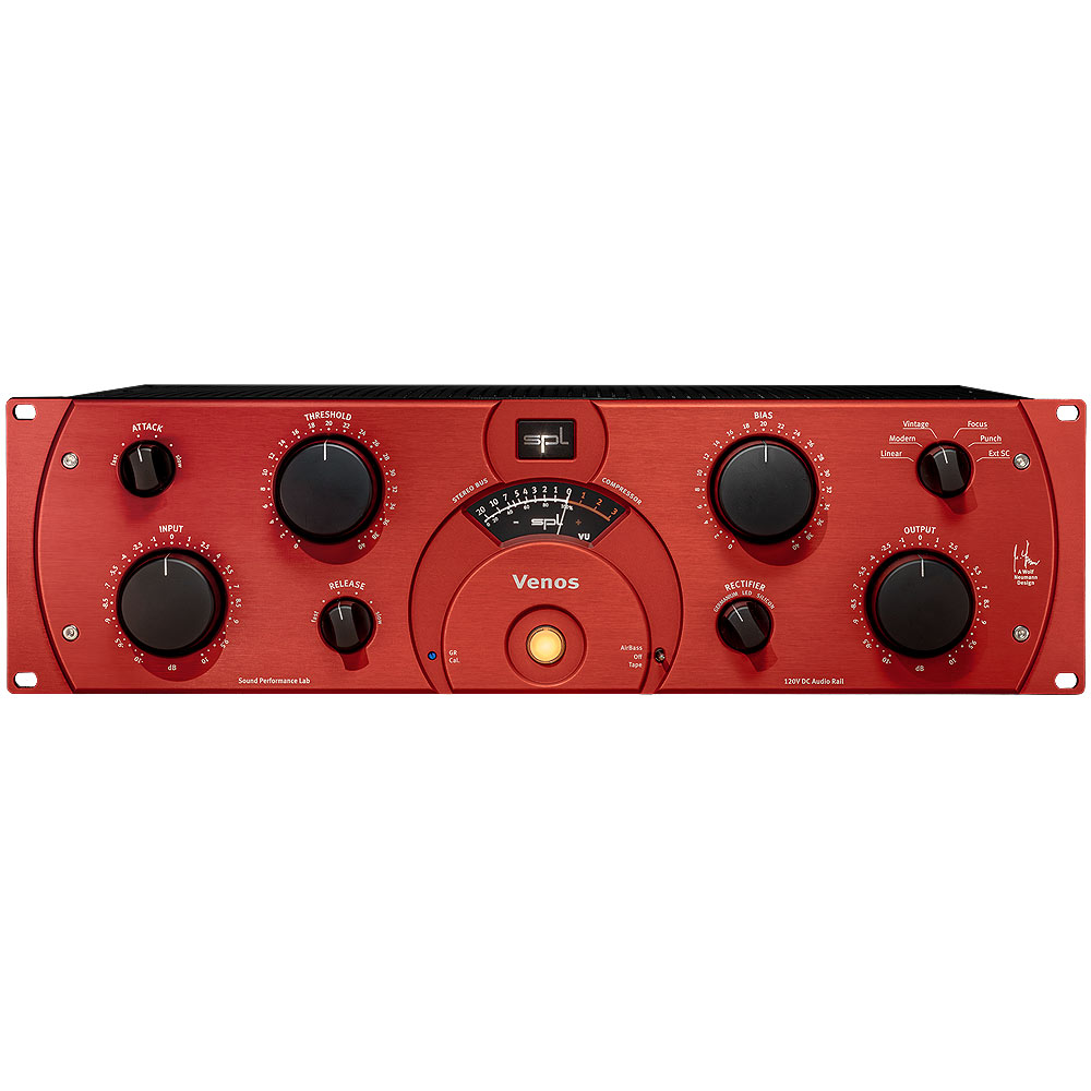 SPL VENOS Stereo Bus Compressor - Red