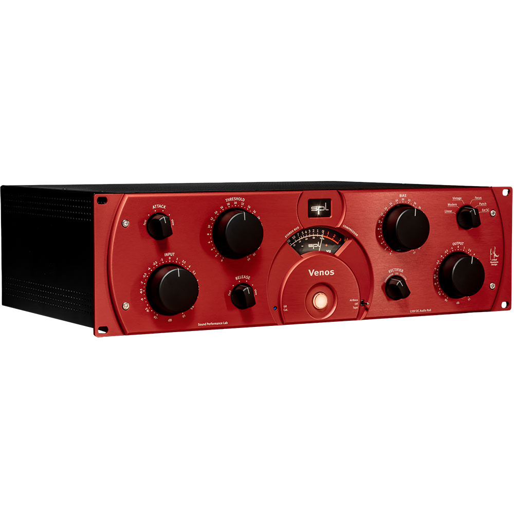 SPL VENOS Stereo Bus Compressor - Red