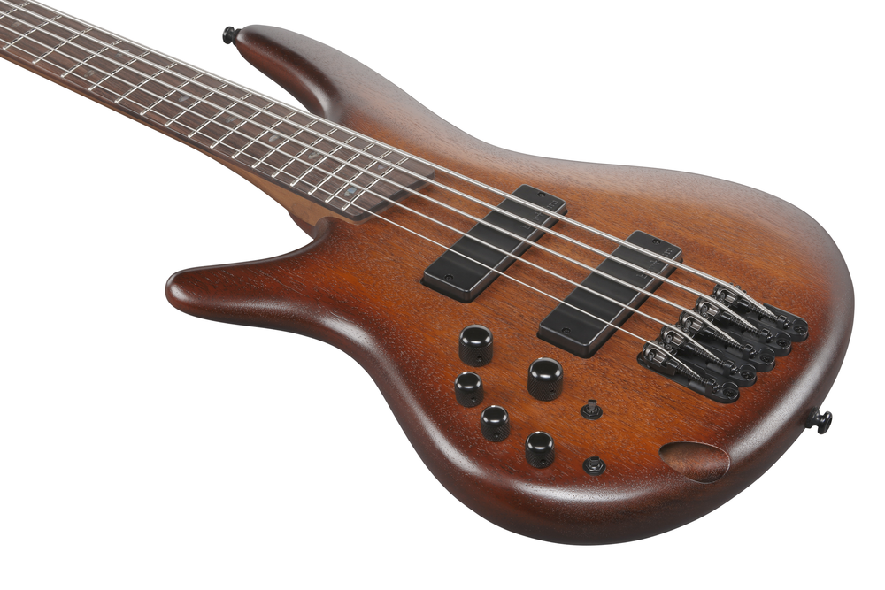 Ibanez SR505AL Electric Bass - Mahogany Brown Burst Low Gloss - Left Handed