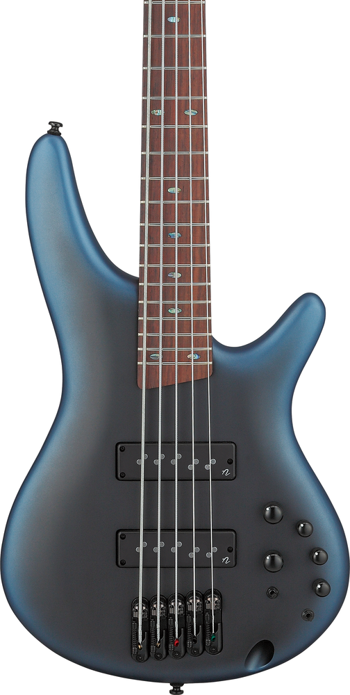 Ibanez SR505N Electric Bass - Midnight Arctic Ocean Matte