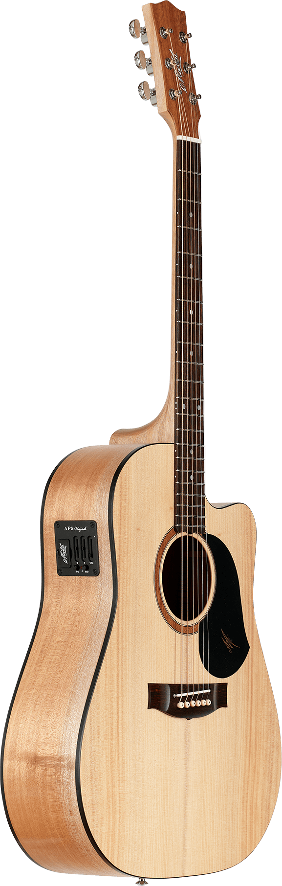 Maton SRS60C Road Series Acoustic Electric Guitar w/Case - Natural Satin