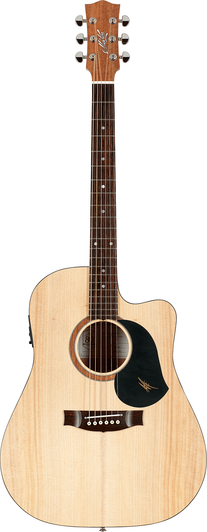 Maton SRS60C Road Series Acoustic Electric Guitar w/Case - Natural Satin