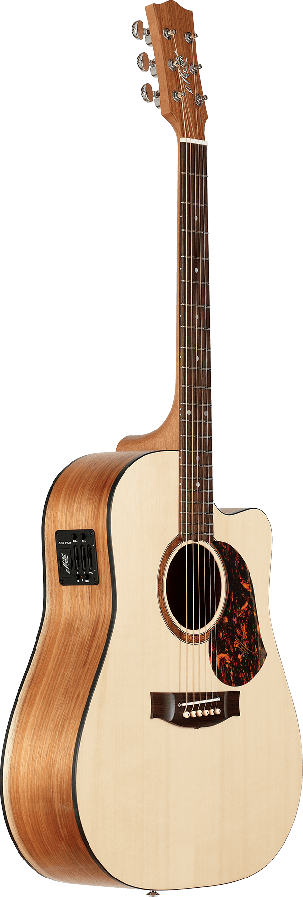 Maton SRS70C Road Series Acoustic Electric Guitar w/Case - Natural Satin