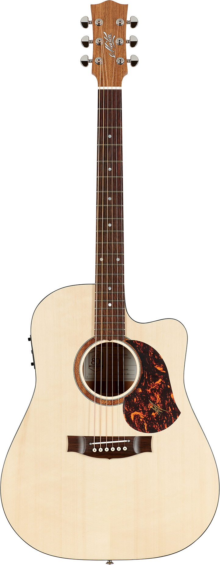 Maton SRS70 Acoustic Electric Guitar w/Case - Natural