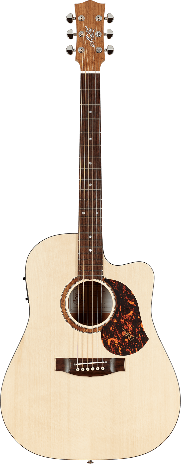 Maton SRS70C Road Series Acoustic Electric Guitar w/Case - Natural Satin