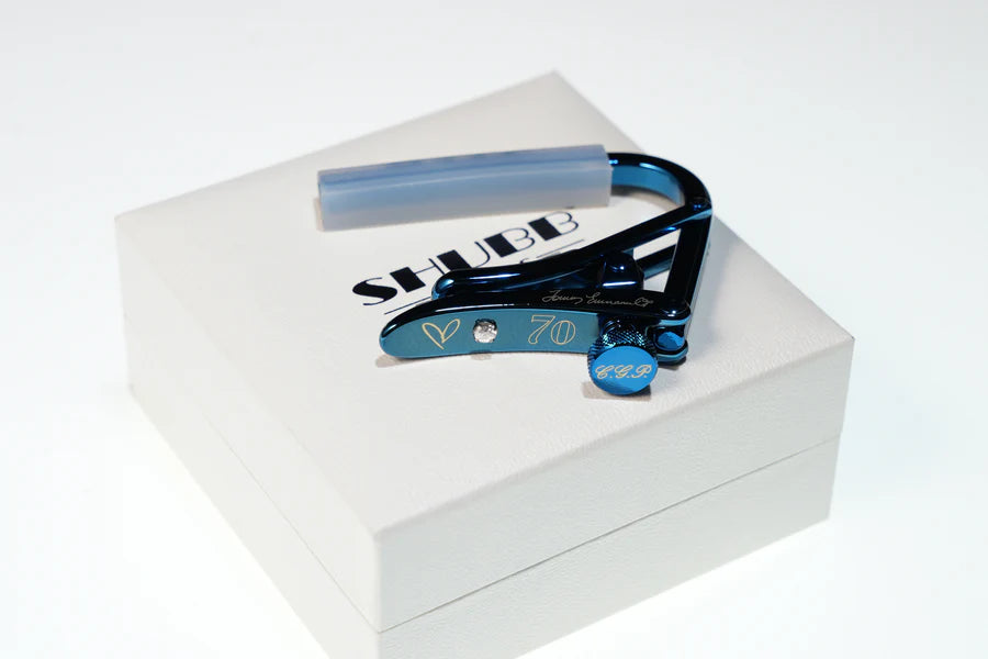 Shubb C1TE Tommy Emmanuel Steel-String Commemorative Capo - Twilight Blue