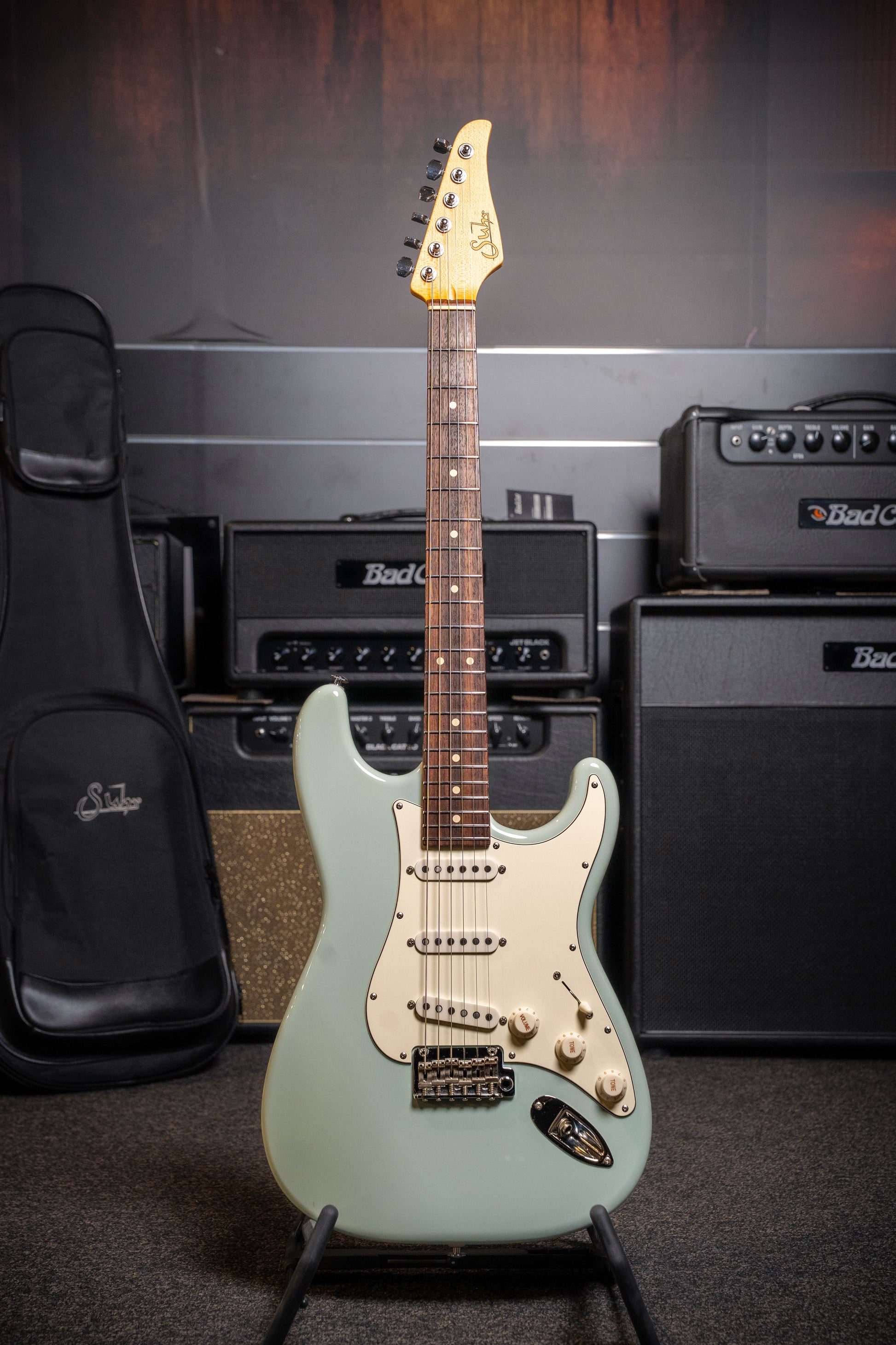 Suhr Classic Pro SSS w/Deluxe Gigbag - Sonic Blue RW - Pre-Owned