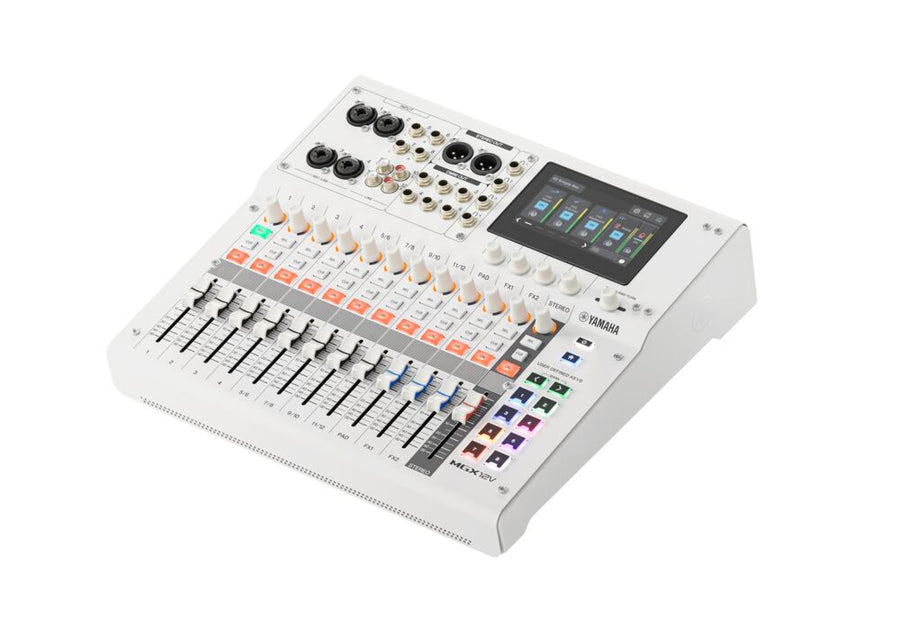 Yamaha MGX12V Digital Mixing Console w/ Video Interface – White