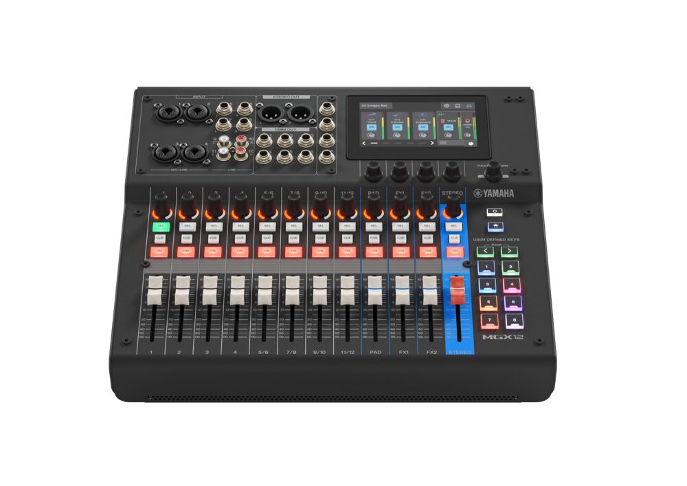 Yamaha MGX12 Digital Mixing Console – Black
