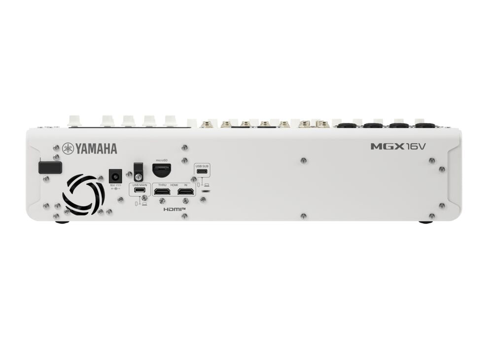 Yamaha MGX16V Digital Mixing Console w/ Video Interface – White