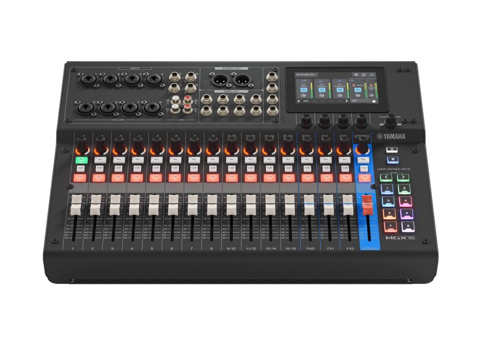 Yamaha MGX16 Digital Mixing Console – Black