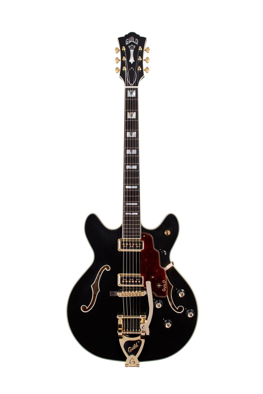 Guild Starfire Custom DC GVT GH - Black Metallic