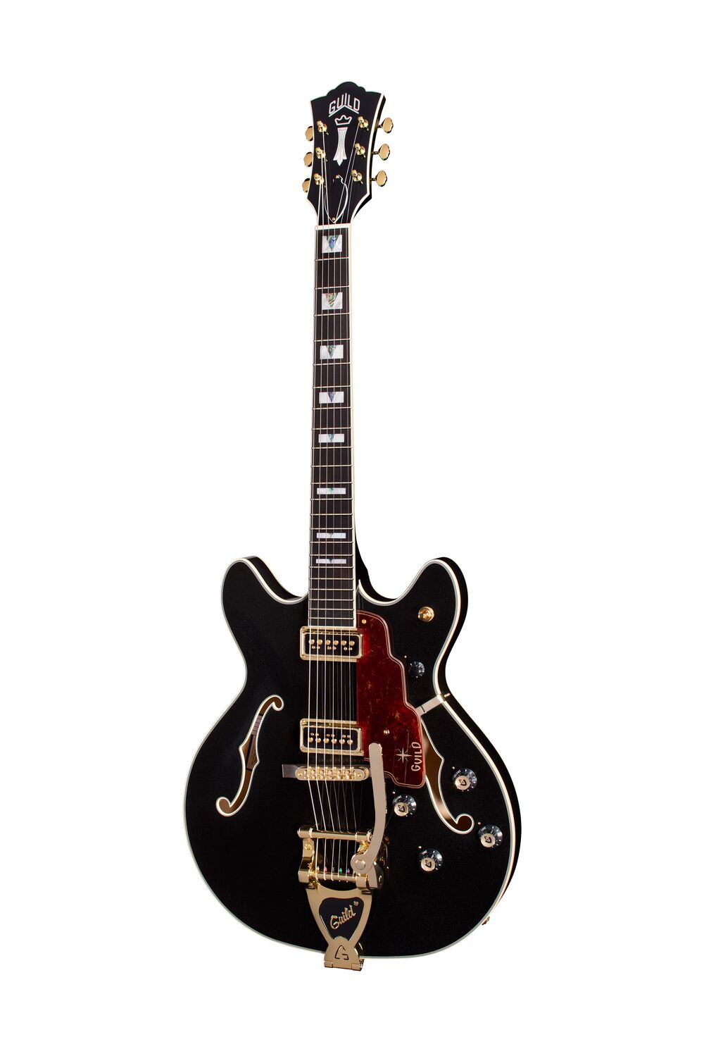 Guild Starfire Custom DC GVT GH - Black Metallic