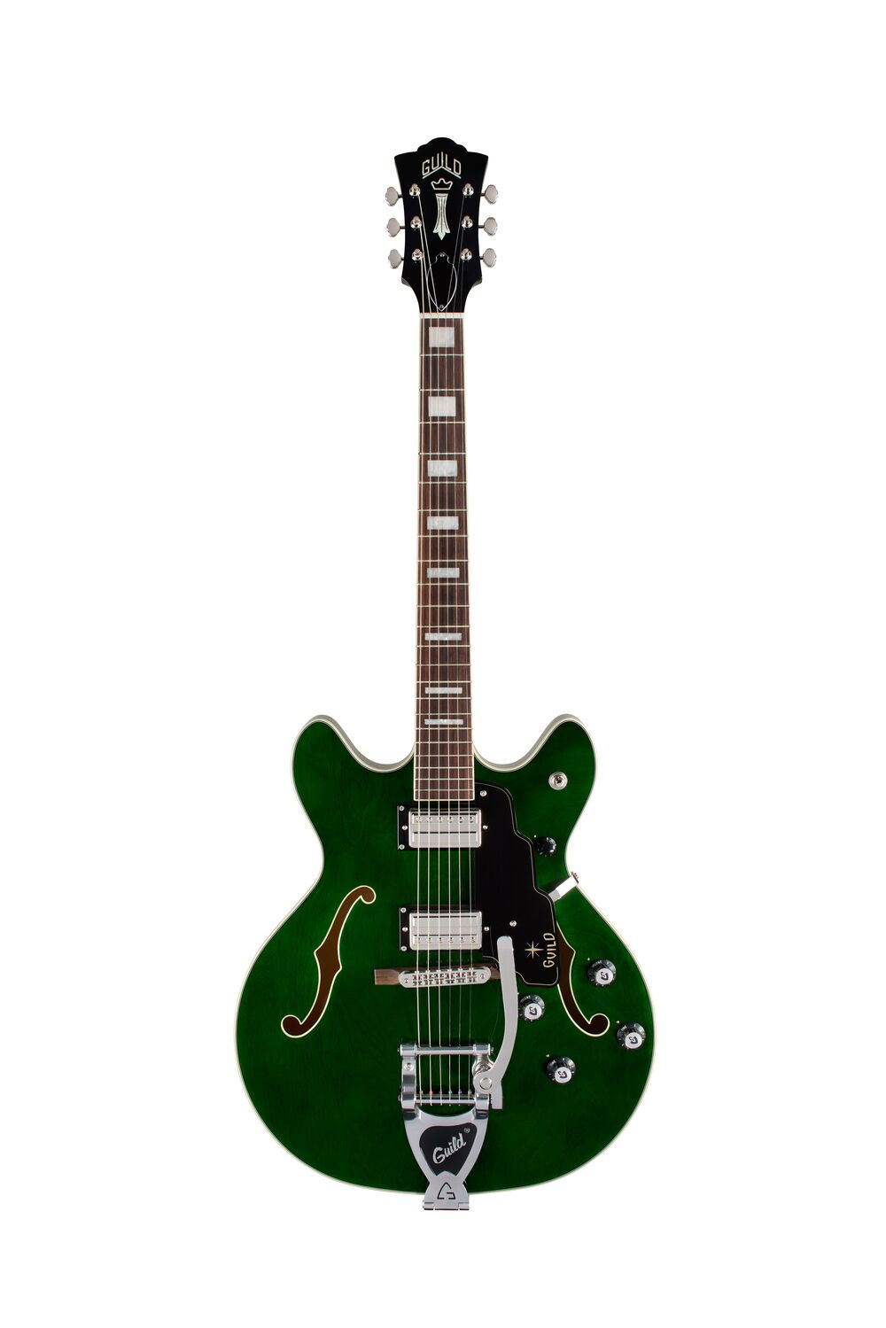 Guild Starfire Deluxe DC GVT - Emerald Green