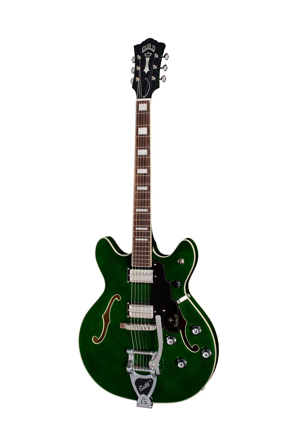 Guild Starfire Deluxe DC GVT - Emerald Green