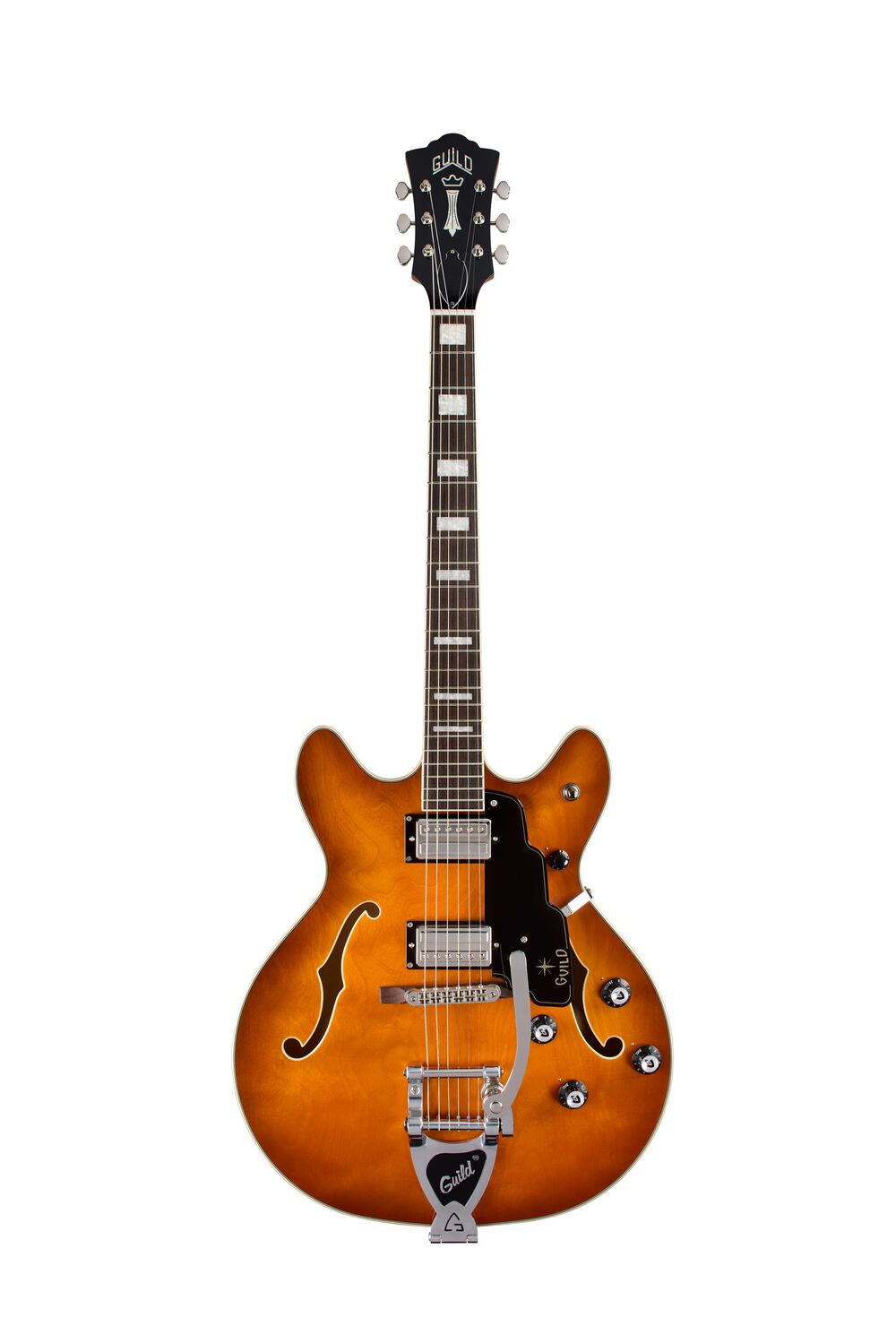 Guild Starfire Deluxe DC GVT - Honey Burst