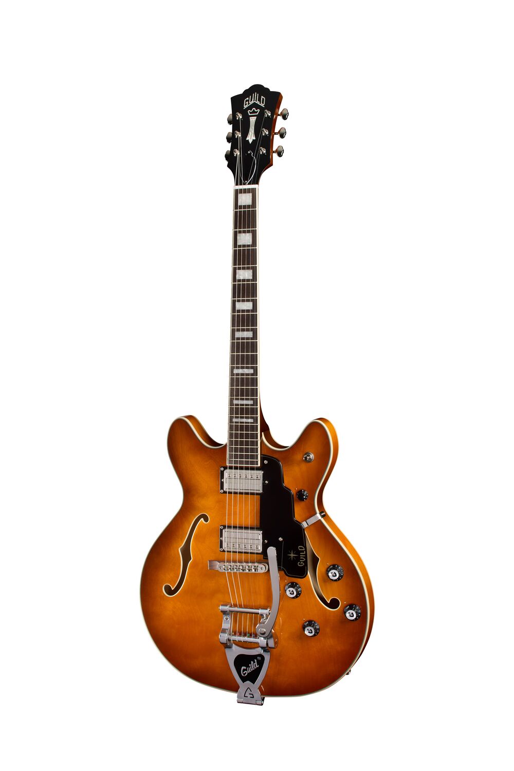 Guild Starfire Deluxe DC GVT - Honey Burst
