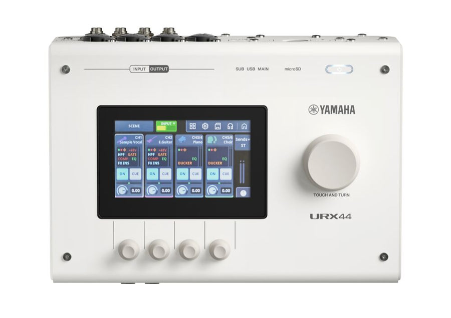Yamaha URX44 Audio Interface / Mixerface - White
