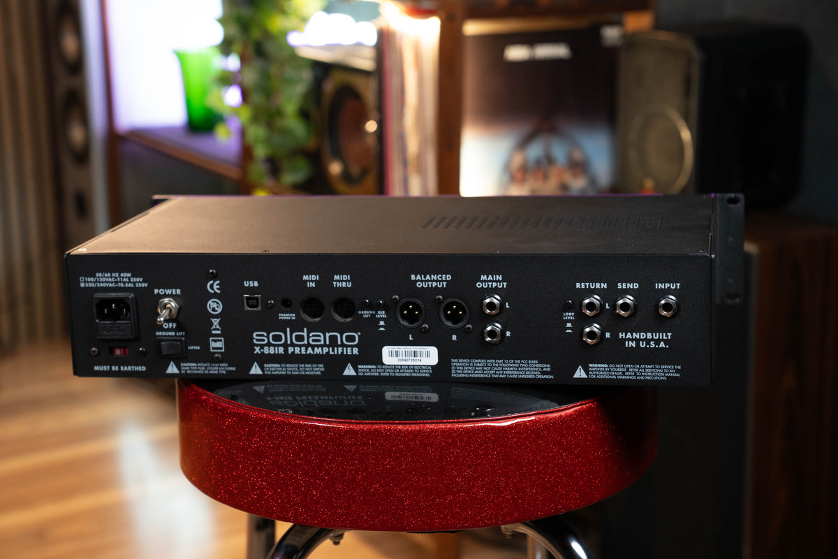 Soldano X88-IR Stereo Rackmount Preamp - Pre-Owned