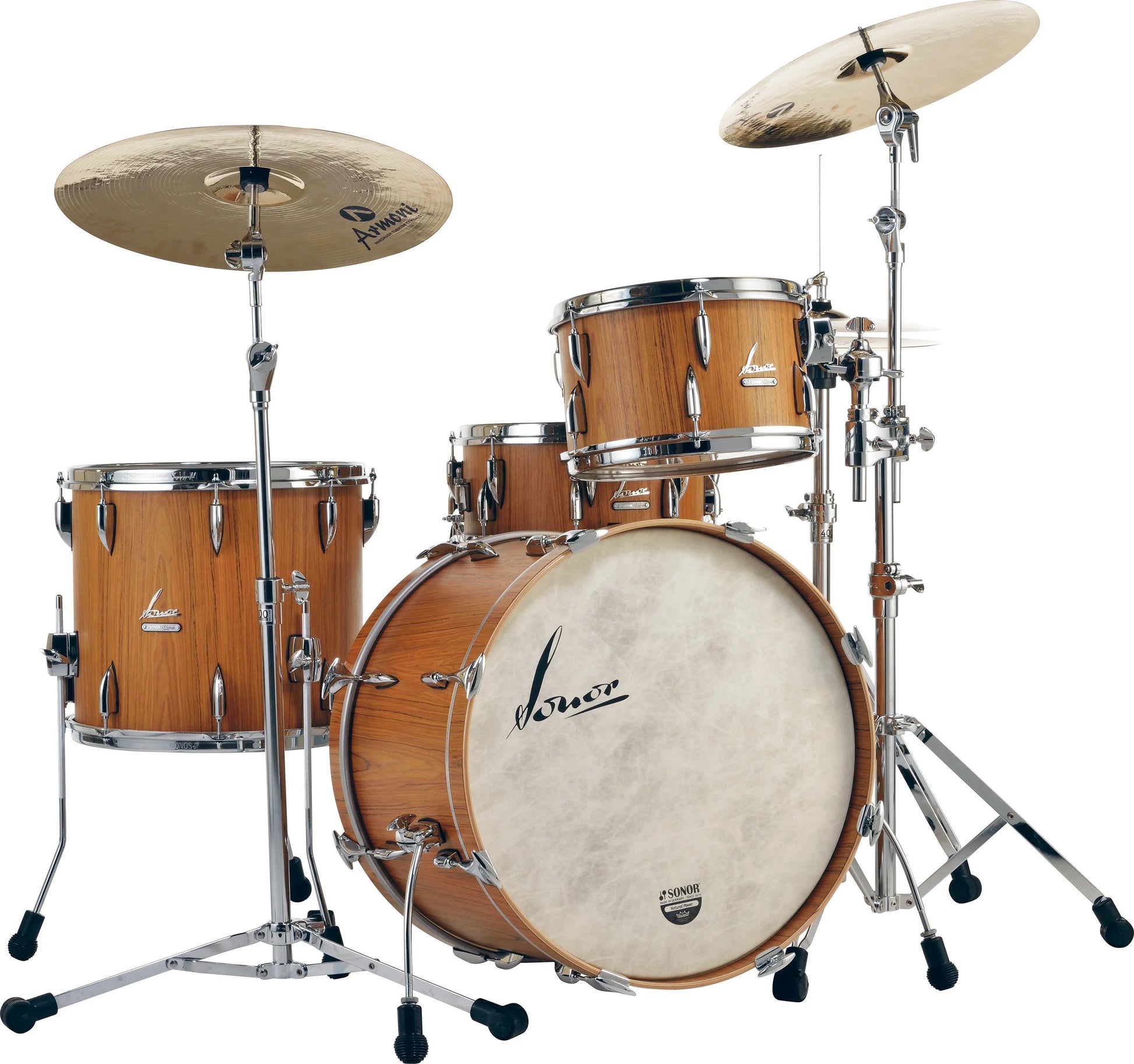 Sonor Vintage Series 322 3pc Shell Pack - Teak Finish (22x14/13x8/16x14)