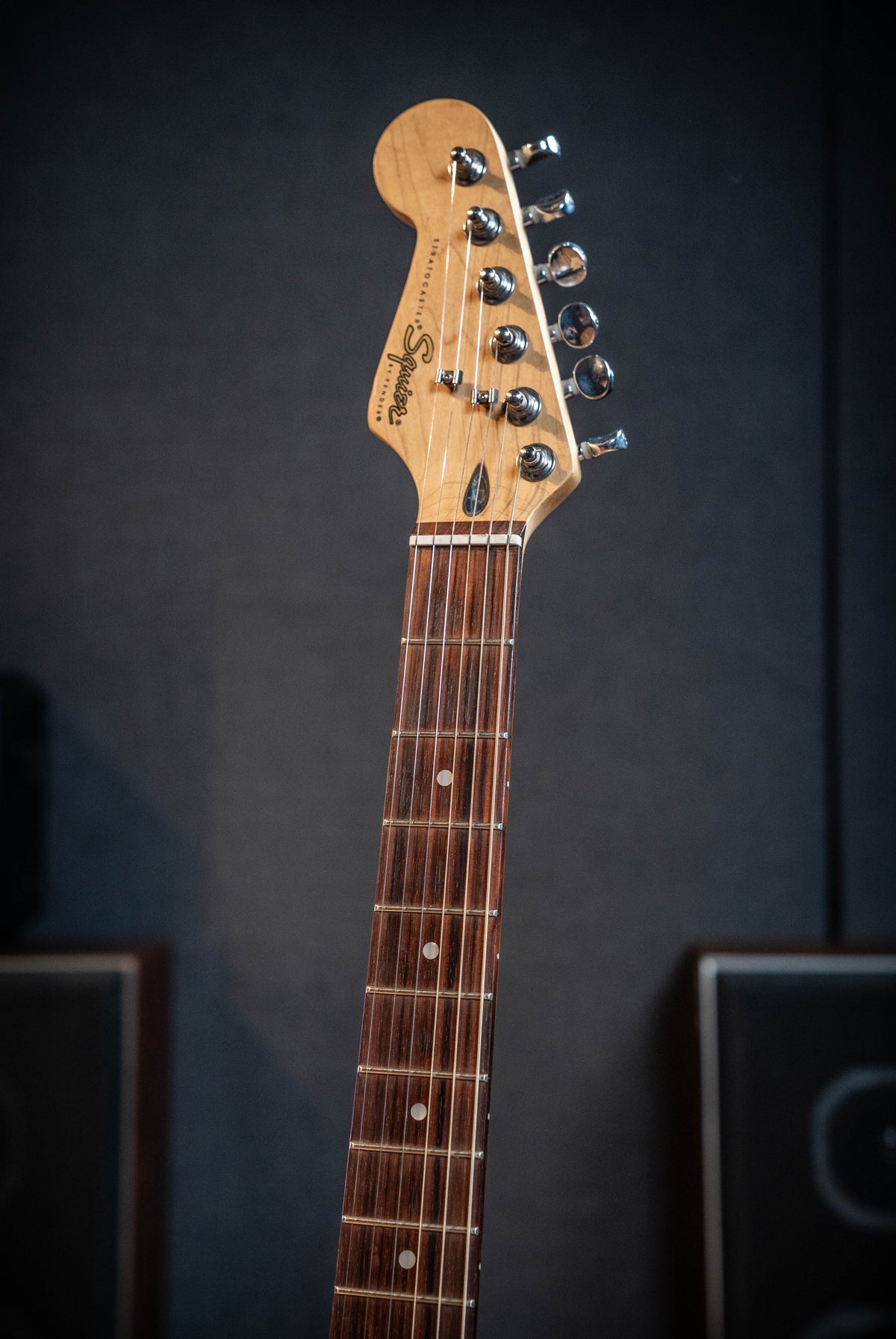 Squier MIK Stratocaster w/Case - Black - Left Handed - Pre-Owned (Circa '98)