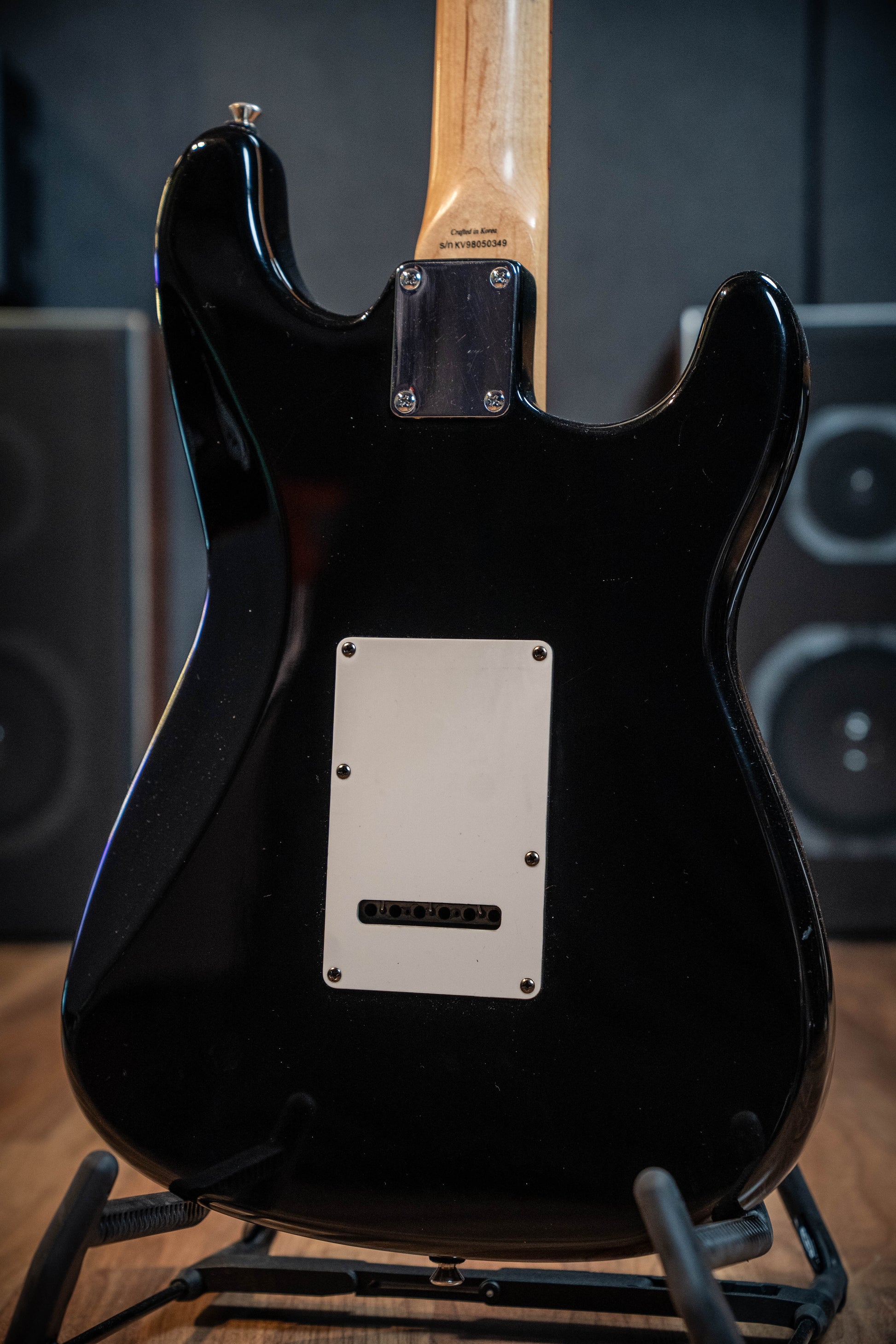 Squier MIK Stratocaster w/Case - Black - Left Handed - Pre-Owned (Circa '98)