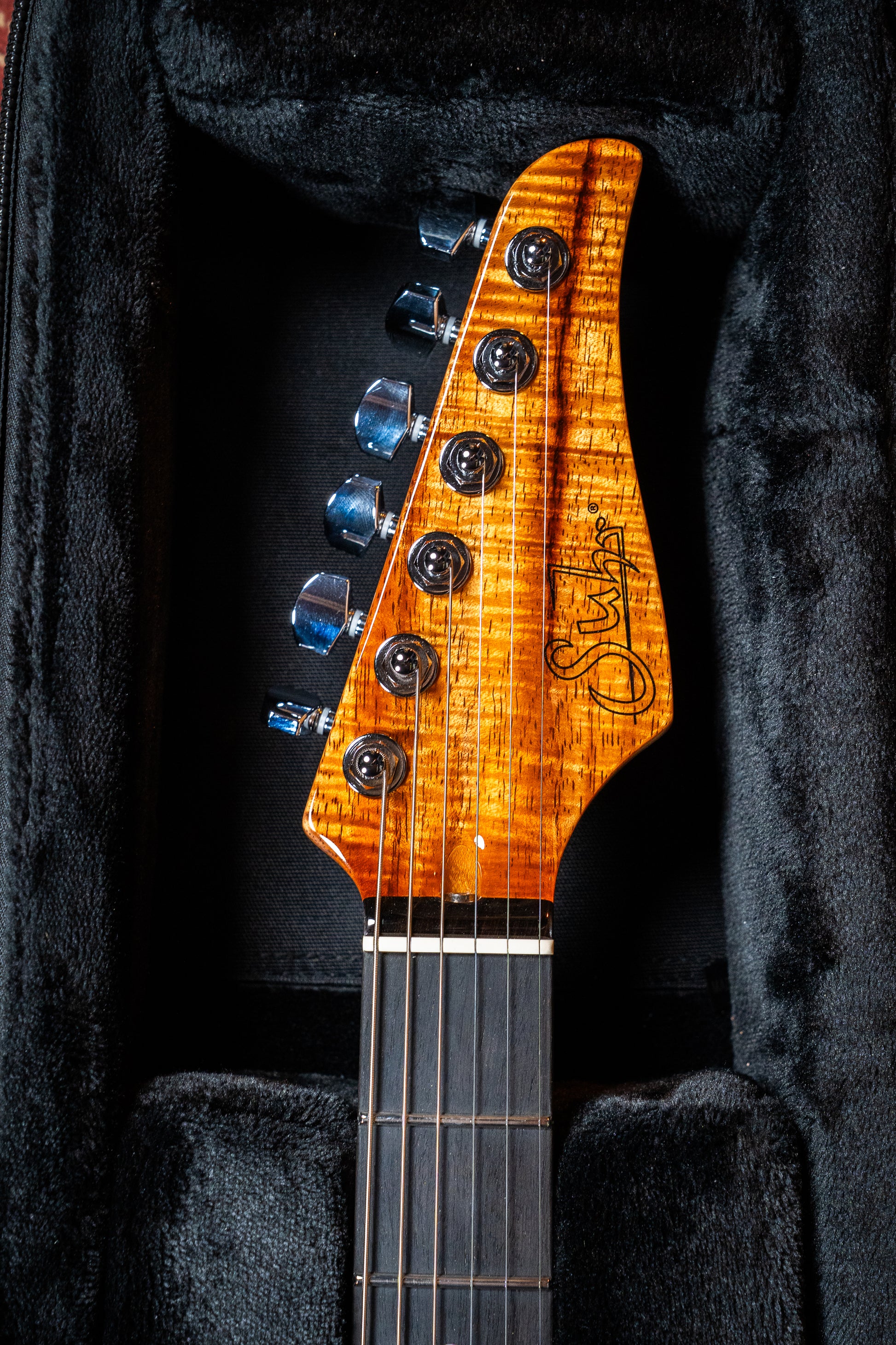 Suhr Custom Modern HSH - Mahogany / Figured Koa Top - Natural (#87557)