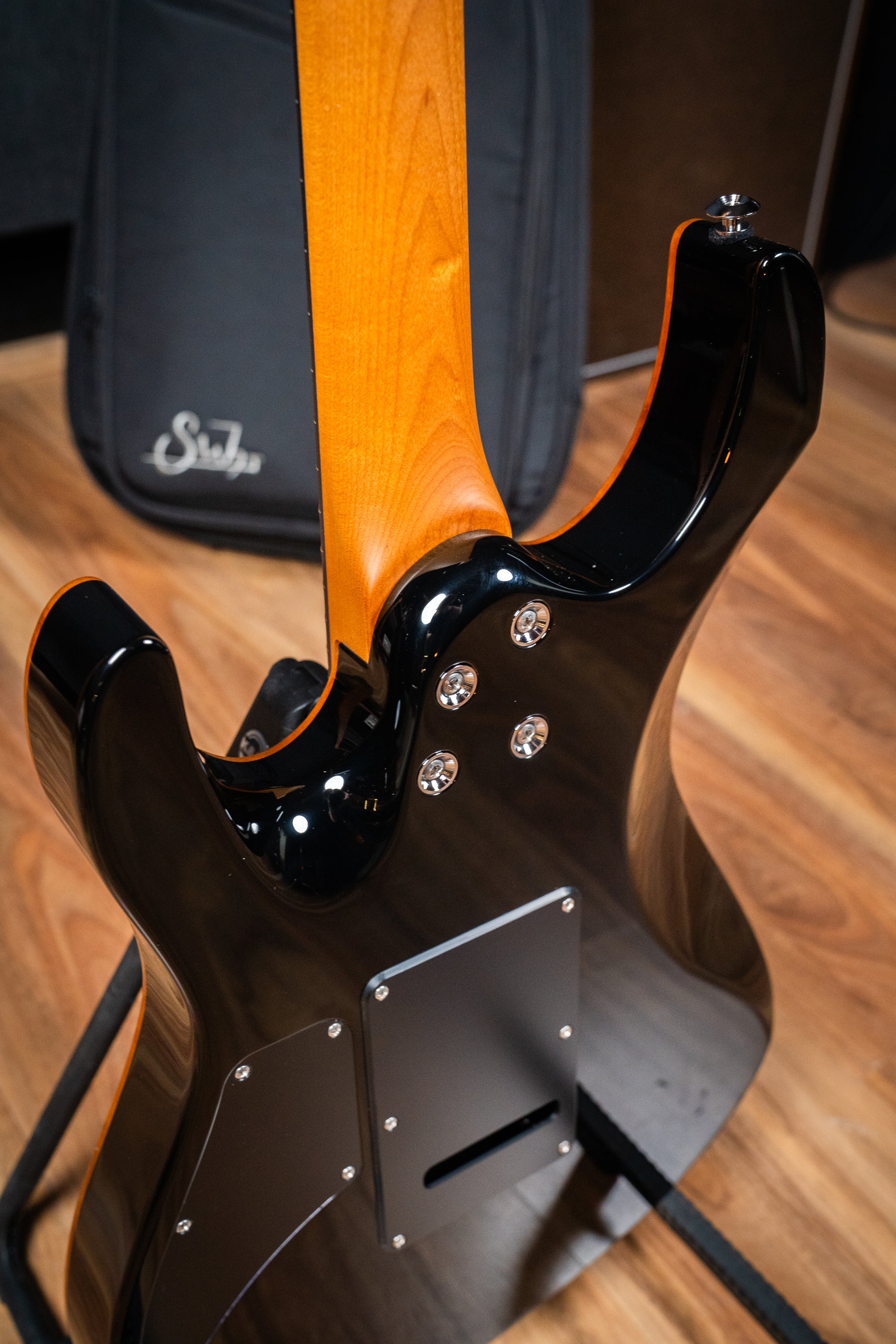 Suhr Custom Modern HSH - Mahogany / Figured Koa Top - Natural (#87557)