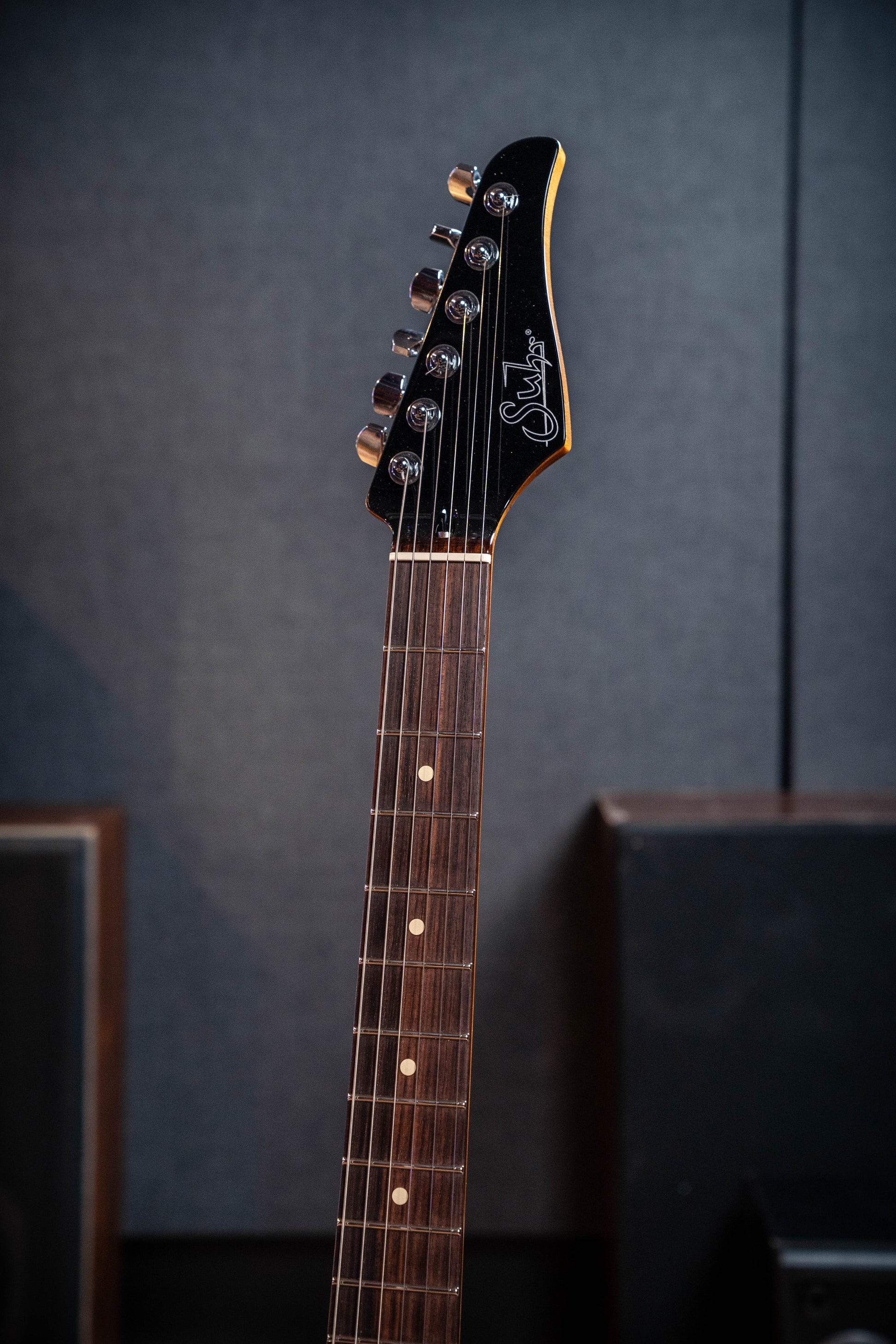 Suhr Limited Edition Modern Set Neck - Blue Fade - Pre-Owned (Mint #84877)