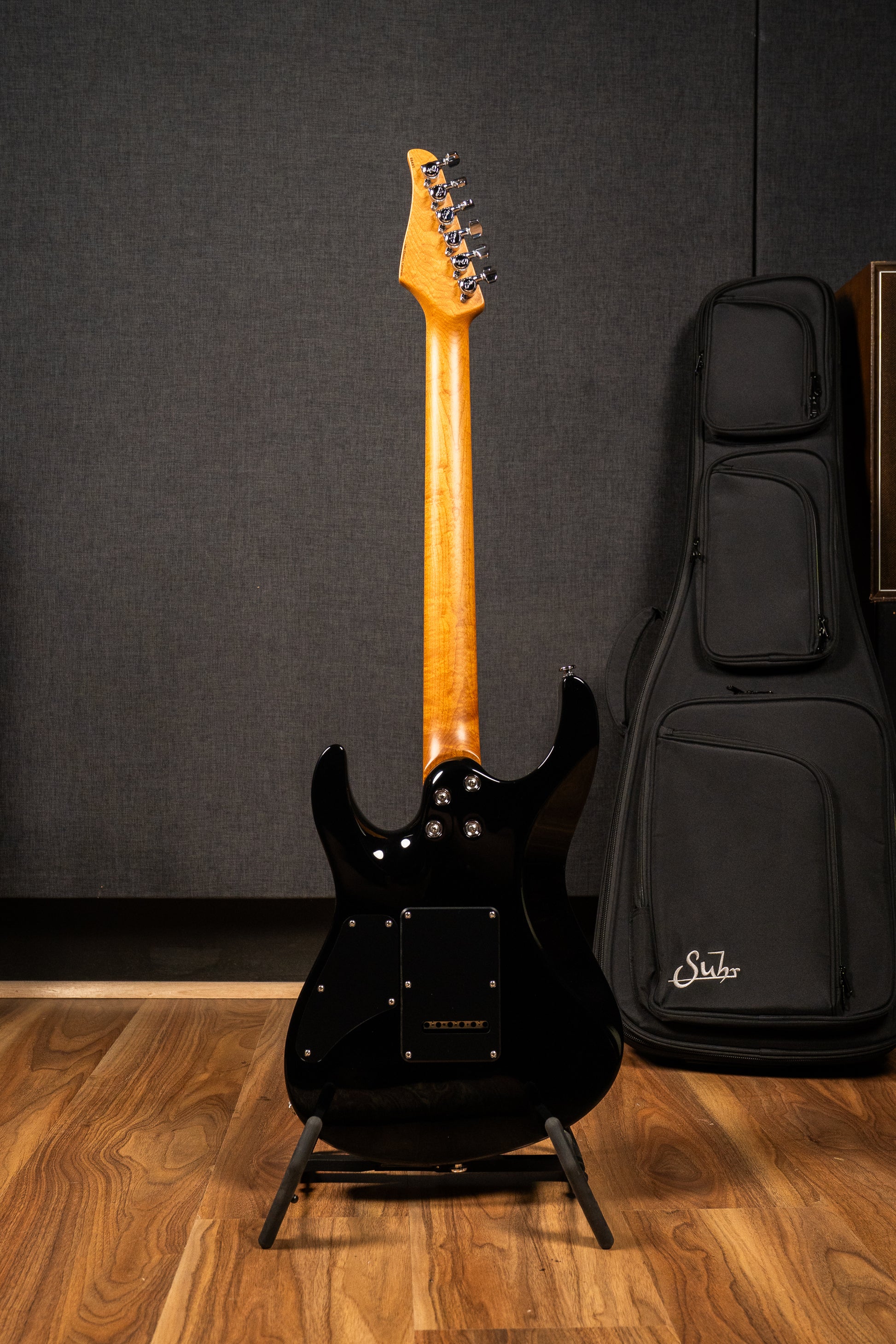 Suhr Modern Plus HSH w/Deluxe Gigbag - Roasted Maple Fingerboard - Fireburst