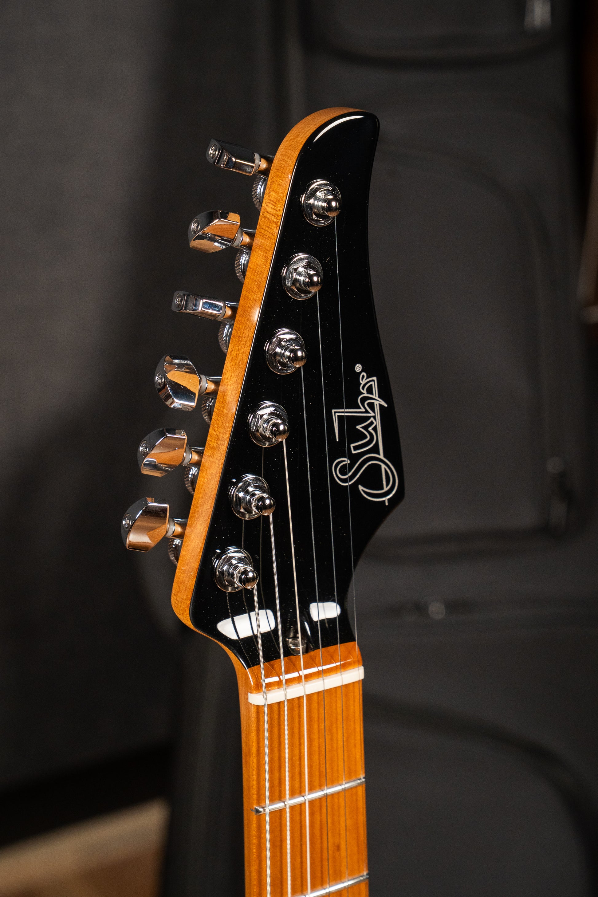 Suhr Modern Plus HSH w/Deluxe Gigbag - Roasted Maple Fingerboard - Fireburst