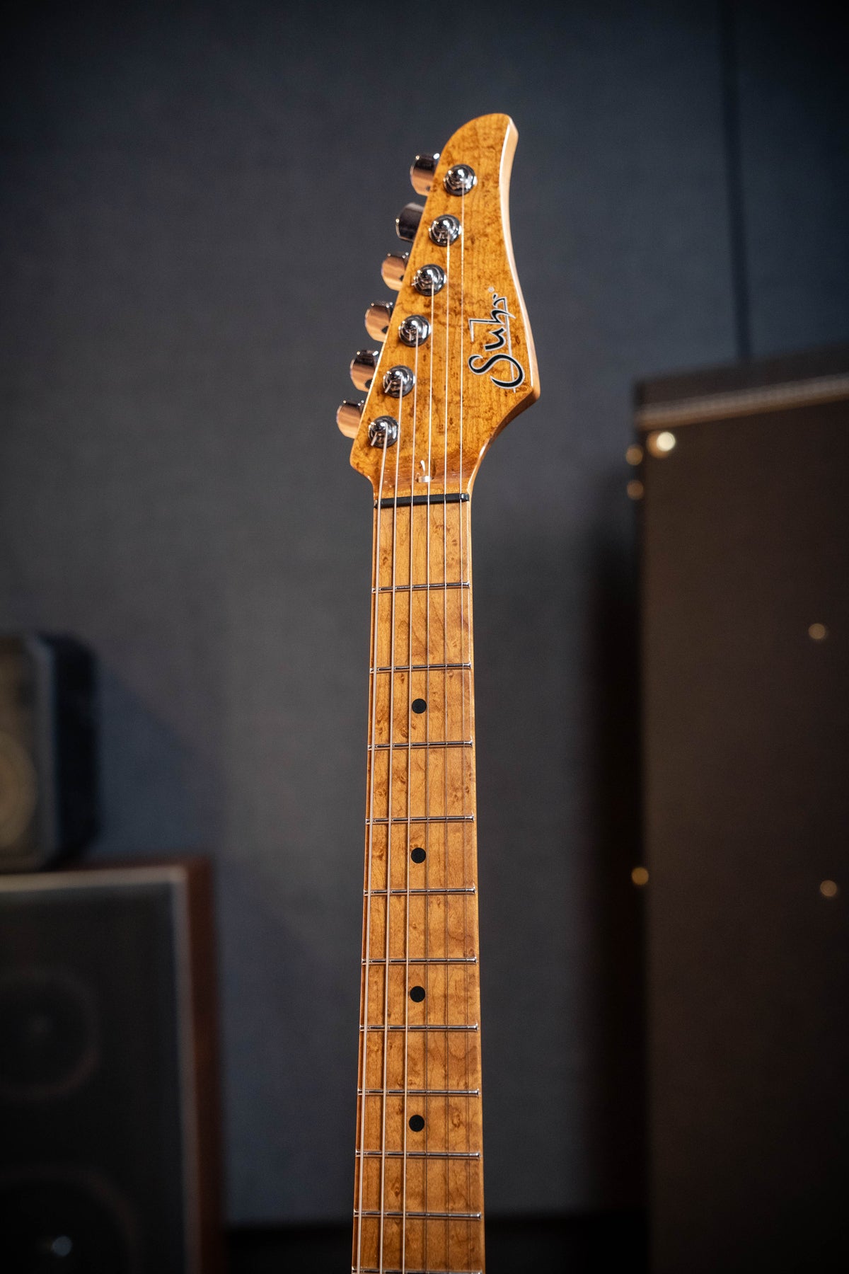 Suhr Classic S Paulownia w/Case - Trans White - Pre-Owned (As New)