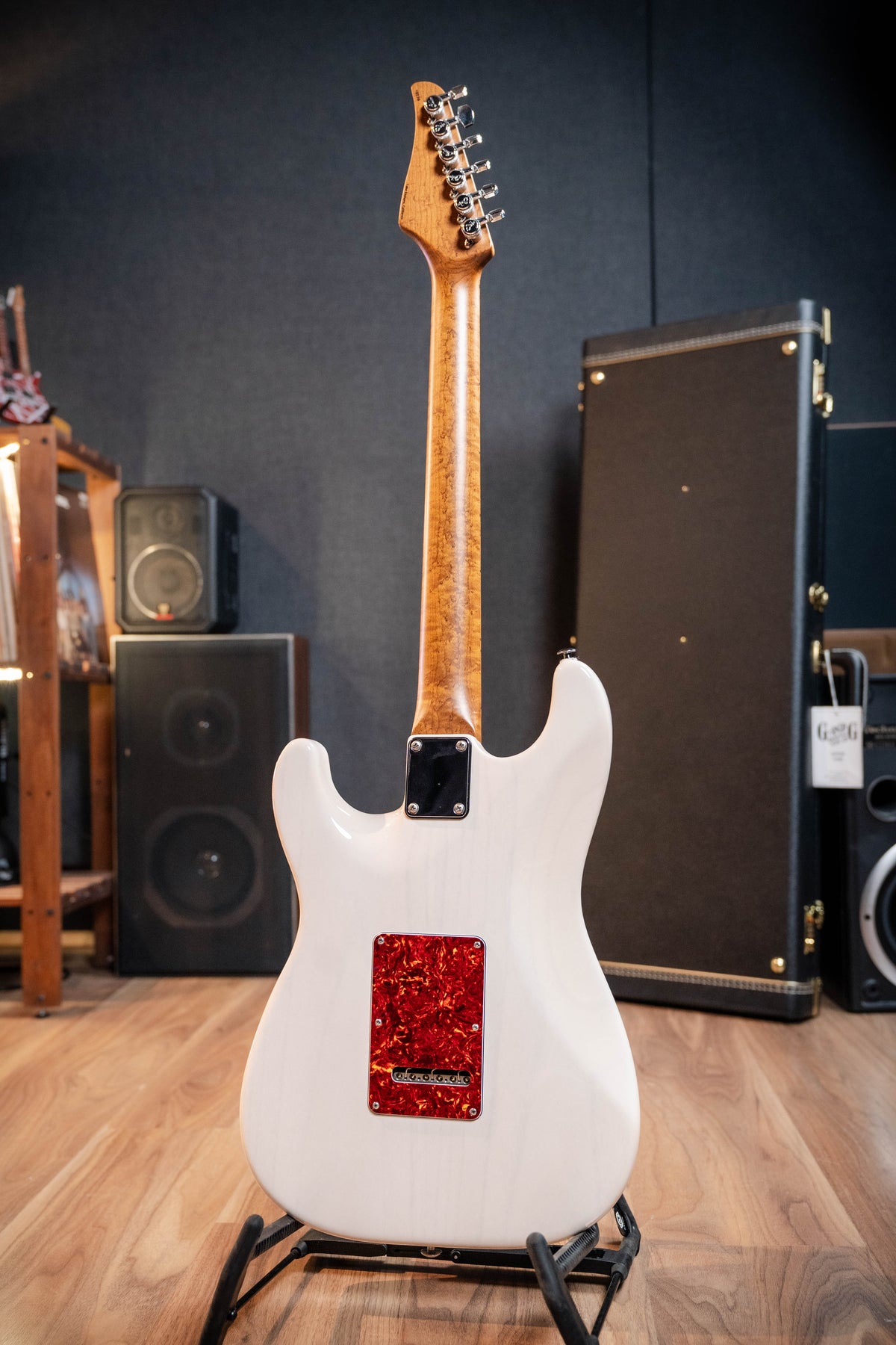 Suhr Classic S Paulownia w/Case - Trans White - Pre-Owned (As New)