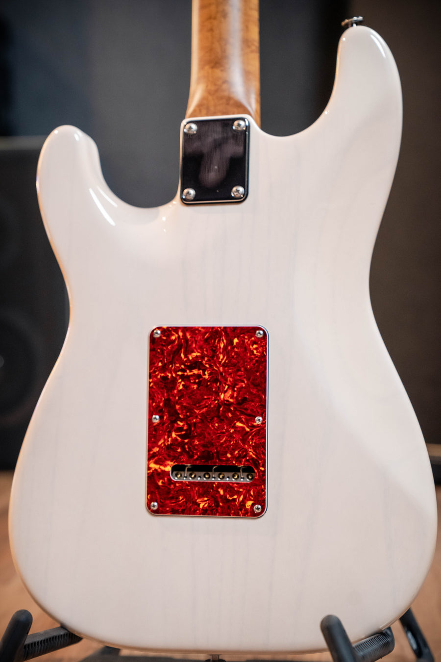Suhr Classic S Paulownia w/Case - Trans White - Pre-Owned (As New)