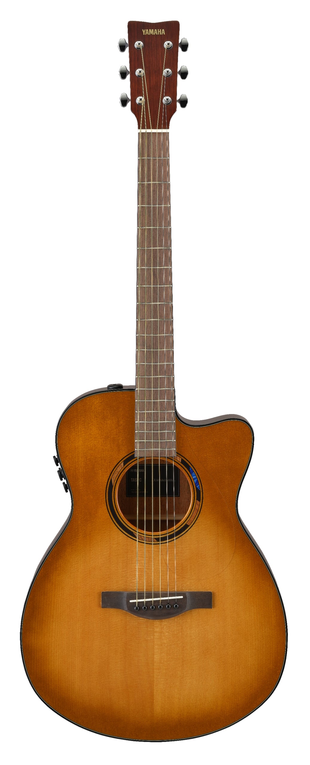 Yamaha TAS1 C Gen2 TransAcoustic Guitar - Sand Burst Gloss